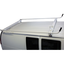 Aluminum Ladder Rack - GMC Savana, Chevy Express - Base Model