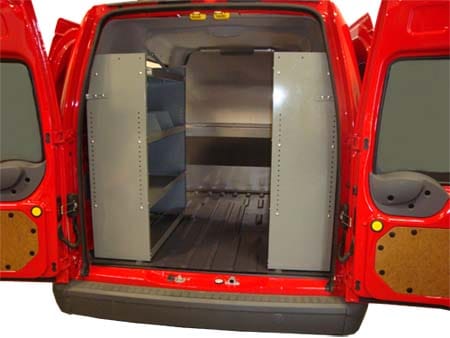Set of 2 - Ford Transit Connect Shelving 38"Lx44"Hx13"D