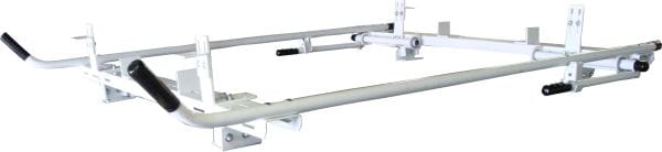 Aluminum Ladder Rack Full Size Ford Econoline 1994 - 2014 Double Lock Down - Image 3