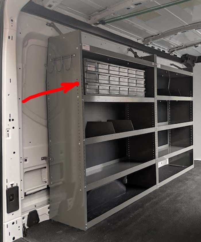 18 Drawer Unit - Cabinet, Parts Storage - Image 5
