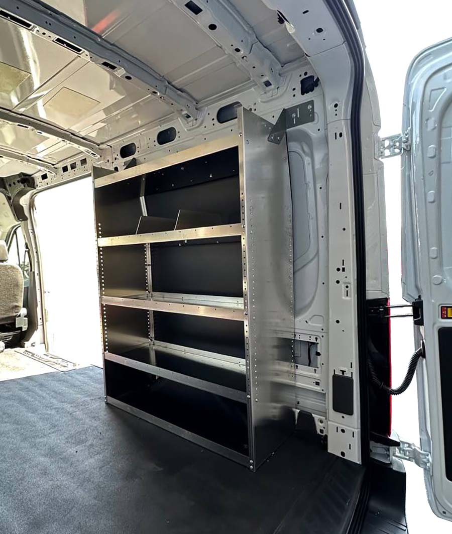 Ram ProMaster Aluminum Shelving Unit