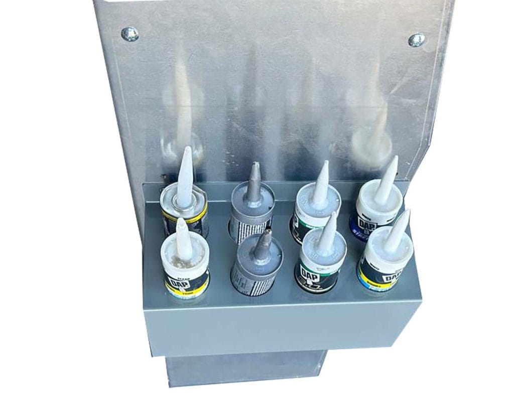 Caulk Tube Storage, 8 Silicone Tubes Organizer