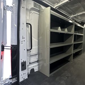 Set of 2 Shelving Units Ford Transit Full Size Medium and High Roof