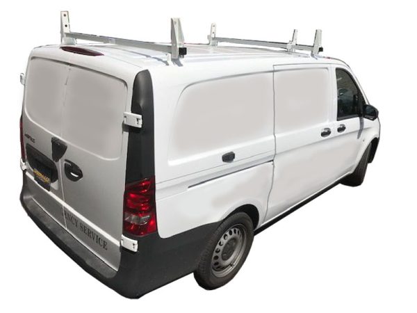 Aluminum 2 Bar Ladder Rack Mercedes Metris
