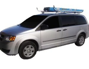 Aluminum Minivan Ladder Rack - Double Lock Down
