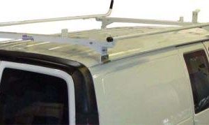 Aluminum Ladder Rack - Ford Econoline 1996 - 2014 - Base Model
