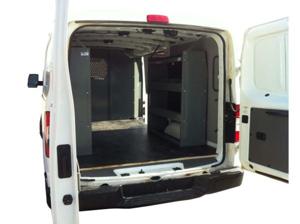Aluminum Van Shelving Unit 45"L x 44"H x 13"D - Ford Transit Low Roof - product view 4