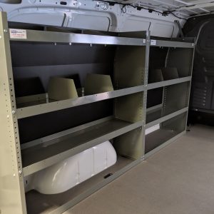 Mercedes Metris short wheelbase Steel Shelving Package - set of 2