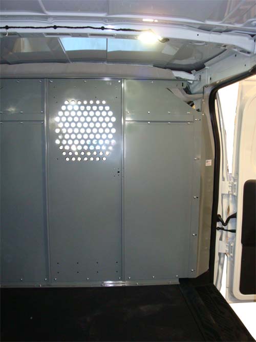 Nissan NV Cargo Low Roof Full Size Van Safety Partition - product view 3