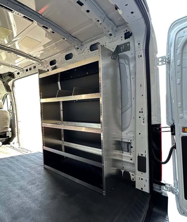 Set of 3 Aluminum Shelving Package for Mercedes Sprinter - product view 5