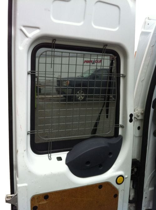 2010-2013 Ford Transit Connect - 2 Rear & 2 Side Window Safety Screens - Set of 4 screens