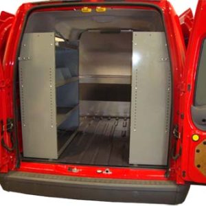 Set of 2 Shelving Nissan NV200 - 38"L x 44"H x 13"D - product view 5